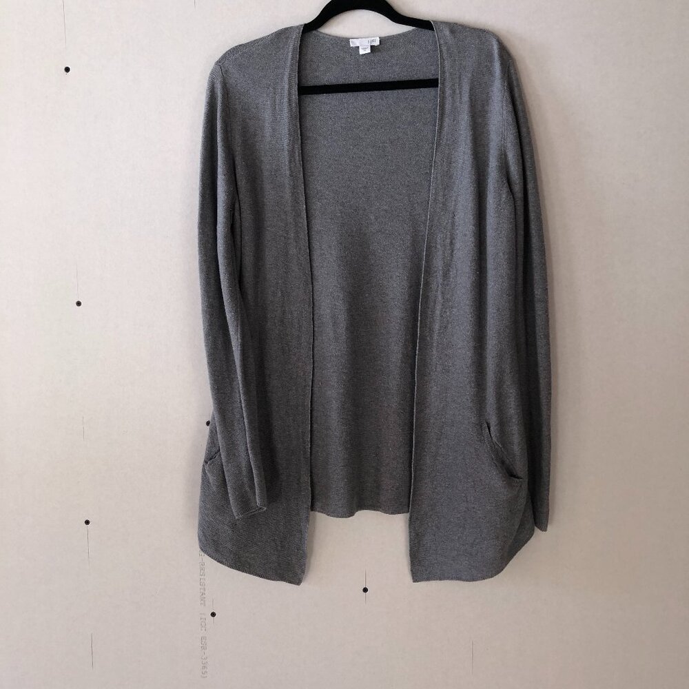 Flowy Gray J-Jill Cardigan (with pockets!)